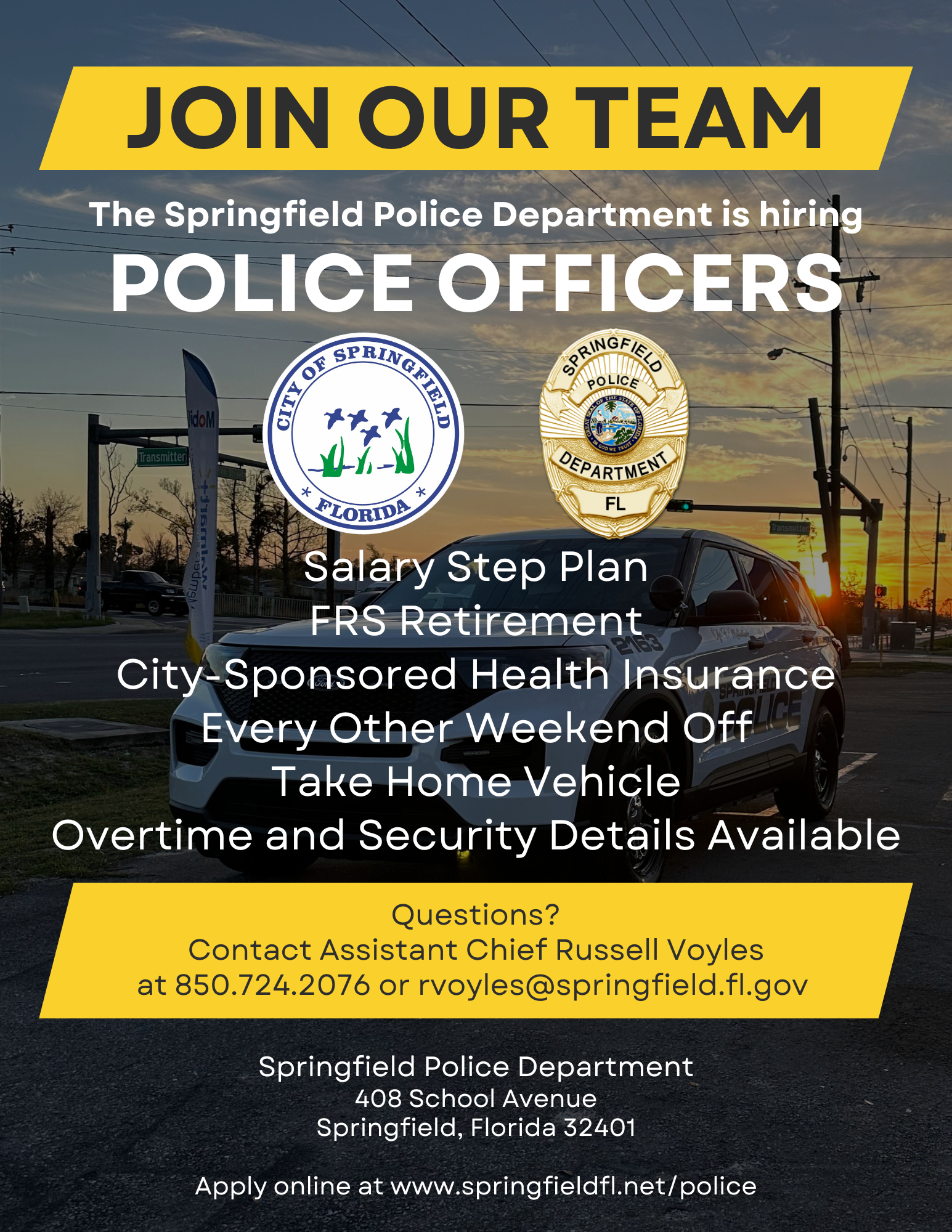 Springfeild Job Employment | Springfield FL